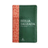 Bíblia Sagrada Folhagem | NVI | Letra Grande | Capa Verde e Rosa