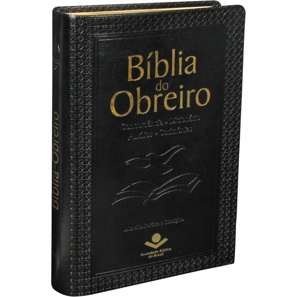Bíblia do Obreiro | ARC | Letra Grande | Capa Preta