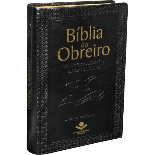 Bíblia do Obreiro | ARC | Letra Grande | Capa Preta