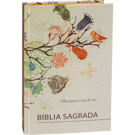 Bíblia Sagrada para Evangelismo Passaro | ARC | Letra Normal | Capa Dura
