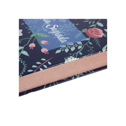 Bíblia Sagrada para Evangelismo Flores | ARC | Letra Normal | Capa Dura