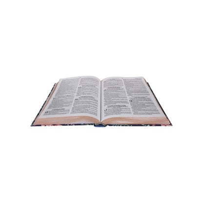 Bíblia Sagrada para Evangelismo Flores | ARC | Letra Normal | Capa Dura