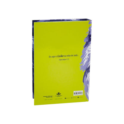 Bíblia Sagrada para Evangelismo Leao Azul | ARC | Letra Normal | Capa Dura