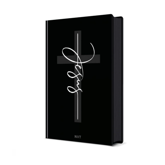 Bíblia Sagrada Jesus Preta | NVT| Letra Normal | Capa Dura Soft-Touch