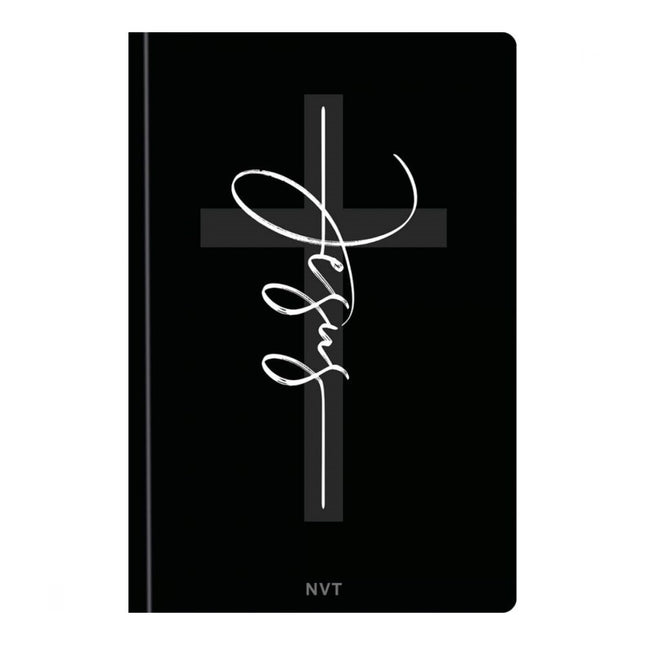 Bíblia Sagrada Jesus Preta | NVT| Letra Normal | Capa Dura Soft-Touch