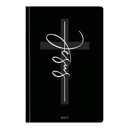 Bíblia Sagrada Jesus Preta | NVT| Letra Normal | Capa Dura Soft-Touch