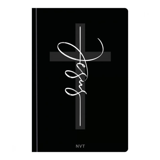 Bíblia Sagrada Jesus Preta | NVT| Letra Normal | Capa Dura Soft-Touch