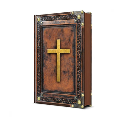 Biblia Sagrada Vintage Marrom | NVI | Letra Normal | Capa Dura Soft-Touch