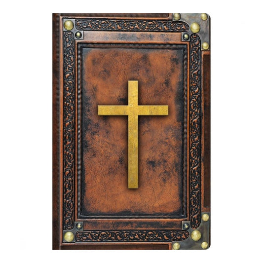 Biblia Sagrada Vintage Marrom | NVI | Letra Normal | Capa Dura Soft-Touch