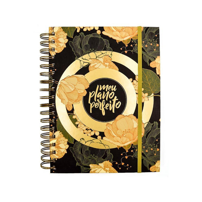 Meu Plano Perfeito Yellow Floral | Capa Dura