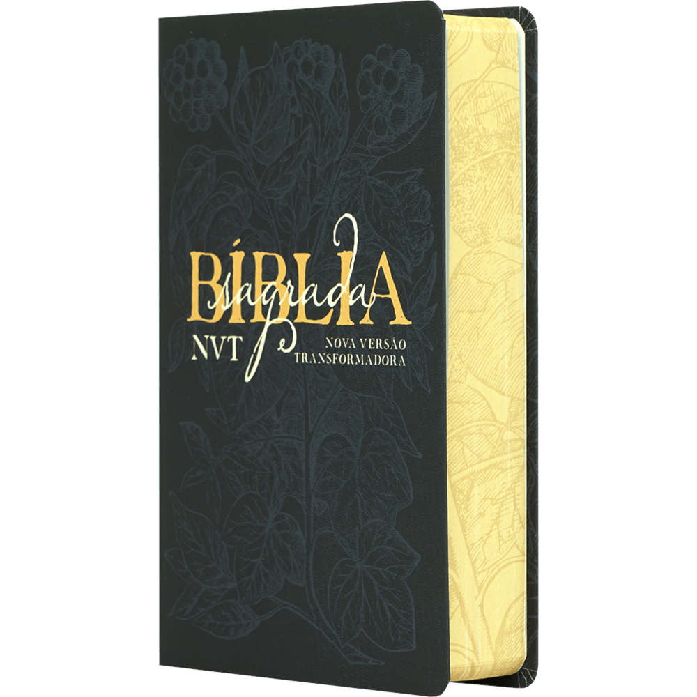 Bíblia Sagrada Éden Azul | NVT | Letra Grande | Capa Dura Soft Touch
