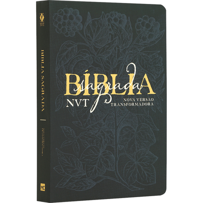 Bíblia Sagrada Éden Azul | NVT | Letra Grande | Capa Dura Soft Touch