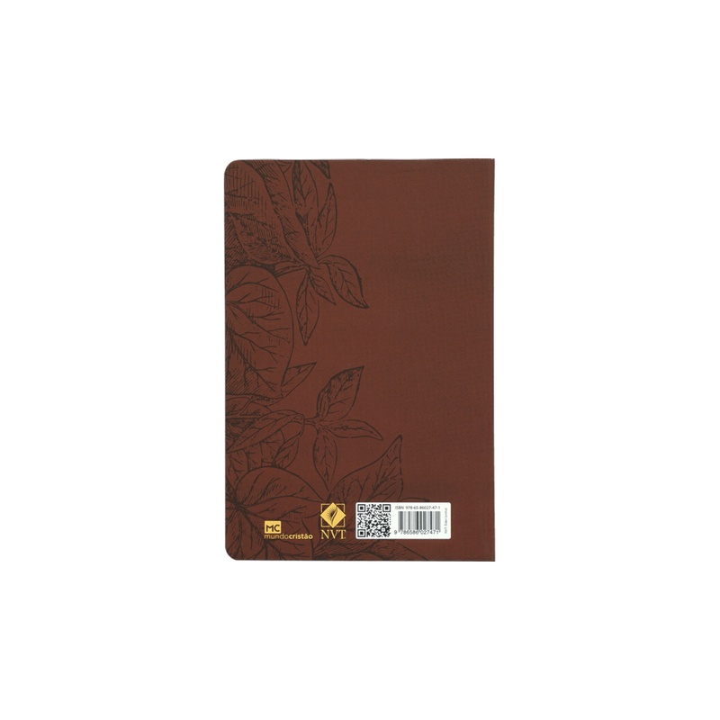 Bíblia Sagrada Éden Vinho | NVT | Letra Grande | Capa Dura Soft Touch