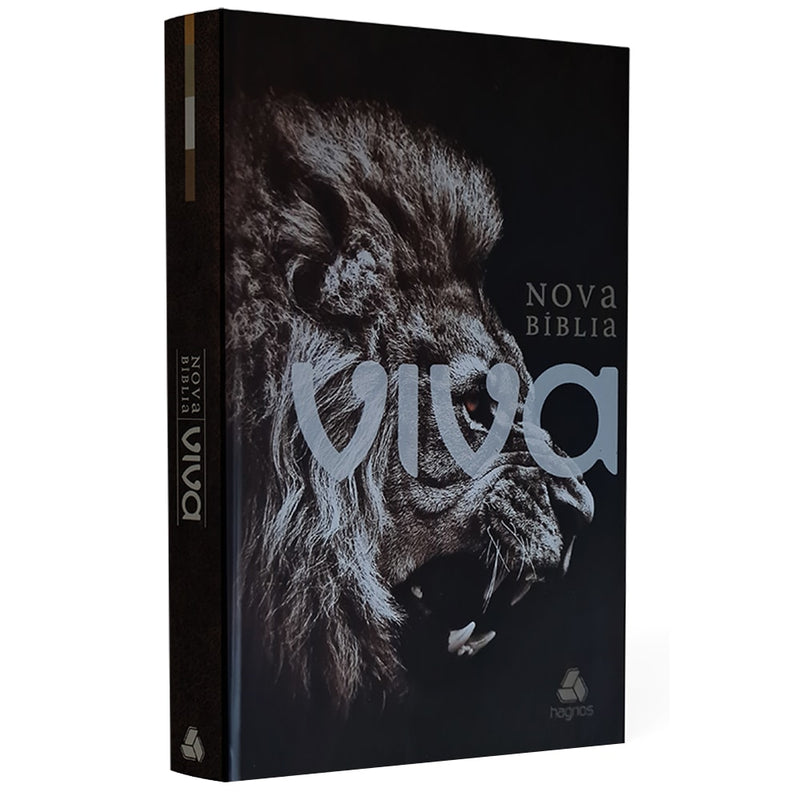 Nova Bíblia Viva Leão Rugindo  | NBV | Letra Normal | Capa Dura