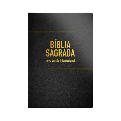 Bíblia Sagrada | NVI | Letra Gigante | Semi Luxo Preta