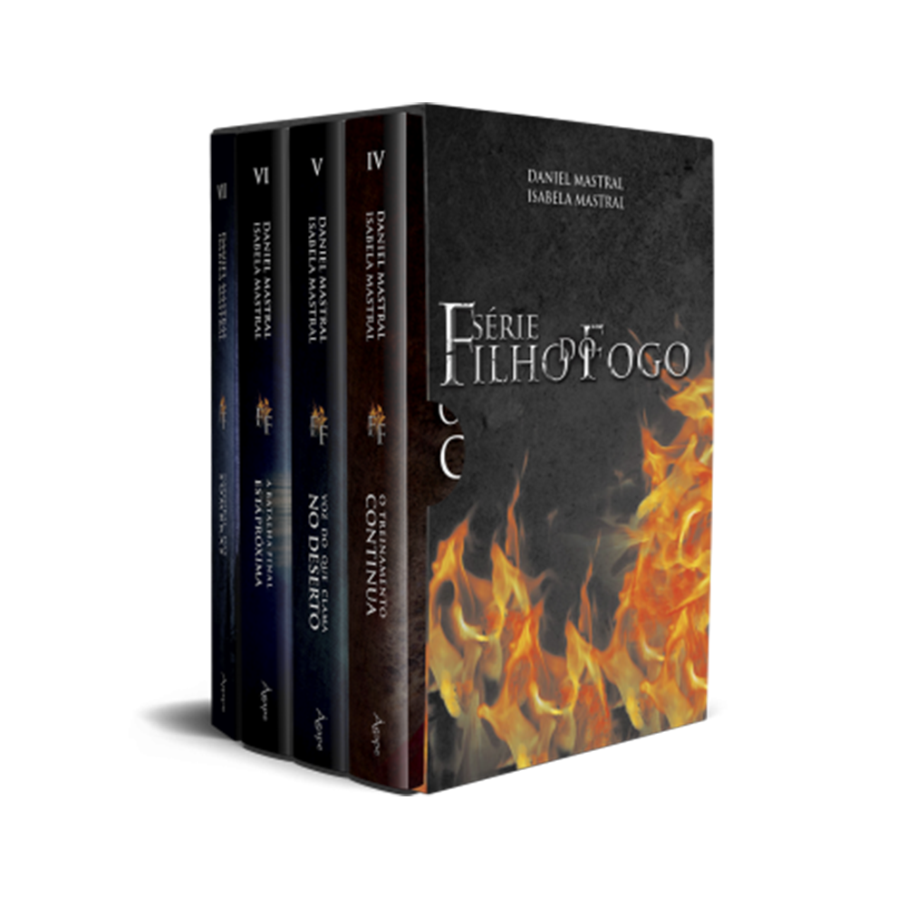Box Filho do Fogo 1- (Volumes I, II e III) | Daniel e Isabela Mastral