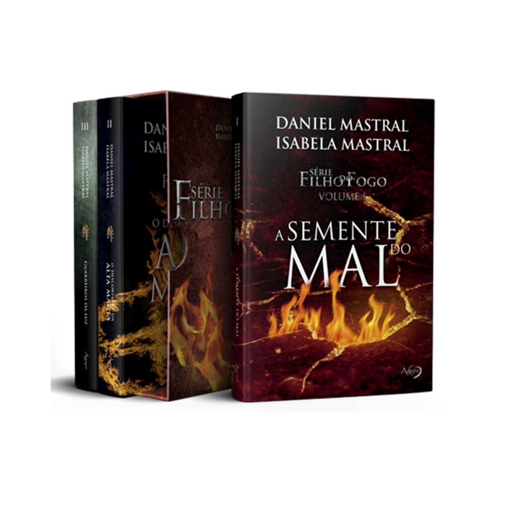Box Filho do Fogo 1- (Volumes I, II e III) | Daniel e Isabela Mastral