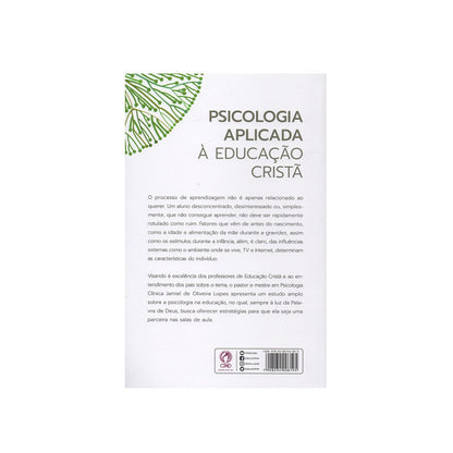 Psicologia Aplicada à Educação Cristã  | Jamiel de Oliveira Lopes