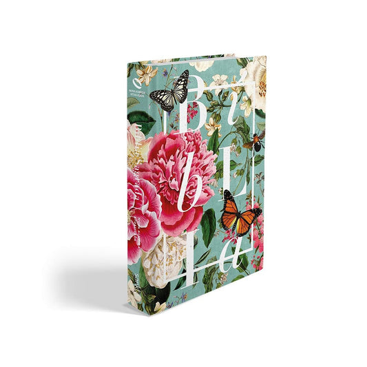 Bíblia Buque de Flores Tiffany | NAA | Letra Normal | Capa Dura