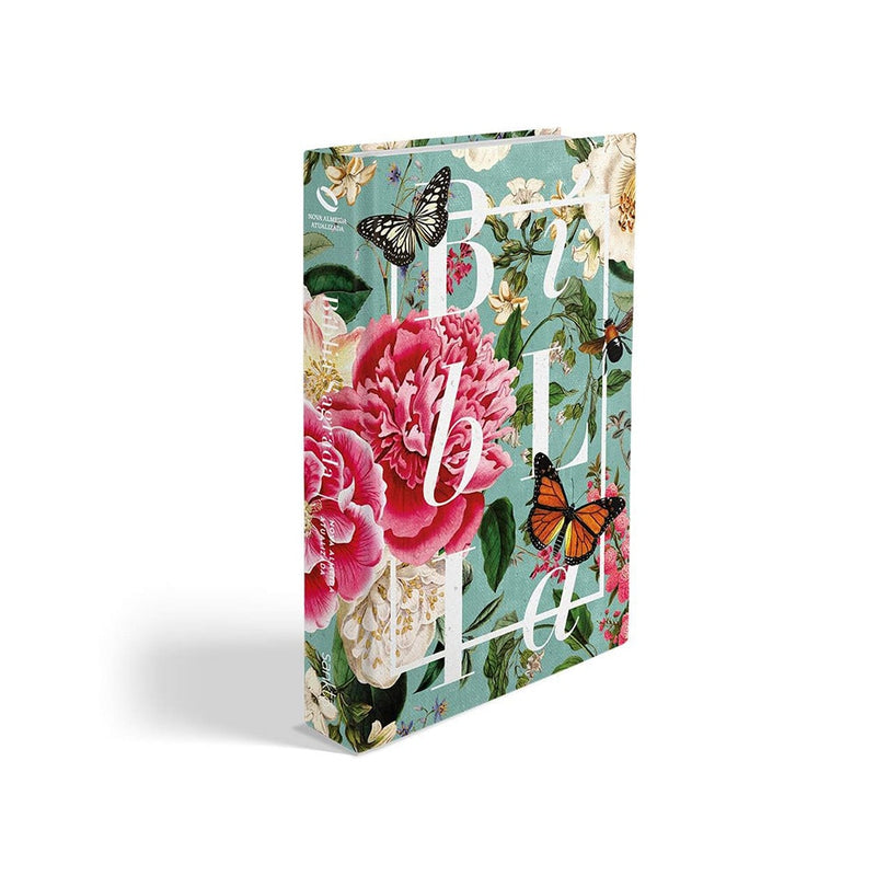 Bíblia Buque de Flores Tiffany | NAA | Letra Normal | Capa Dura