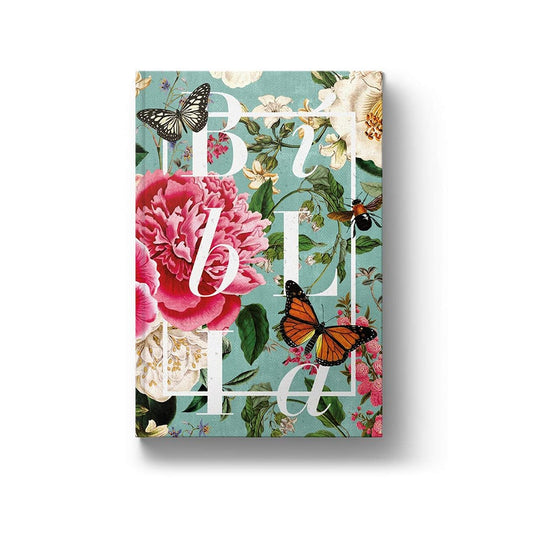 Bíblia Buque de Flores Tiffany | NAA | Letra Normal | Capa Dura