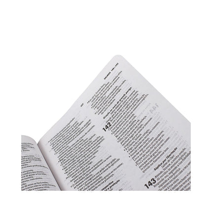 Bíblia Sagrada Cruz Prata | Letra Normal | ARA | Capa Dura Azul