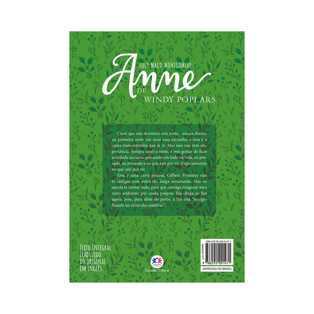 Anne de Windy Poplars | Lucy Maud Montgomery