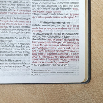 Bíblia Sagrada | NVI | Letra Normal | Capa Dura Luxo Preta
