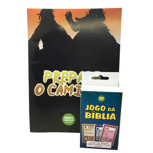 Prepare o Caminho | História em Quadrinhos + Jogo da Bíblia (Brinde)