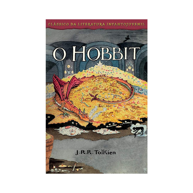 O Hobbit | J.R.R Tolkien (Capa Smaug)