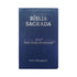 Bíblia Sagrada | NVI | Letra Hipergigante | Capa Cooverbook Azul