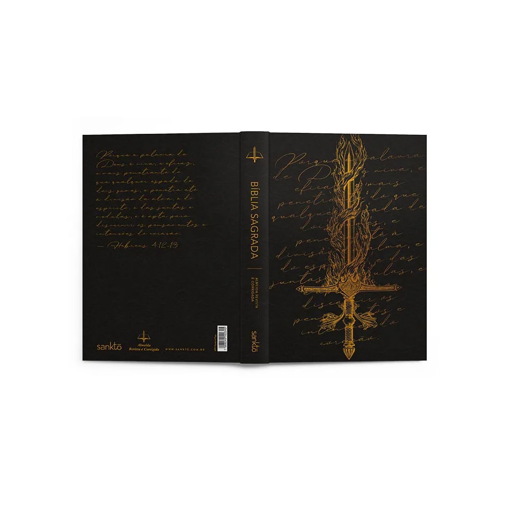 Bíblia Sagrada Espada de Fogo | ARC | Letra Normal | Capa Dura