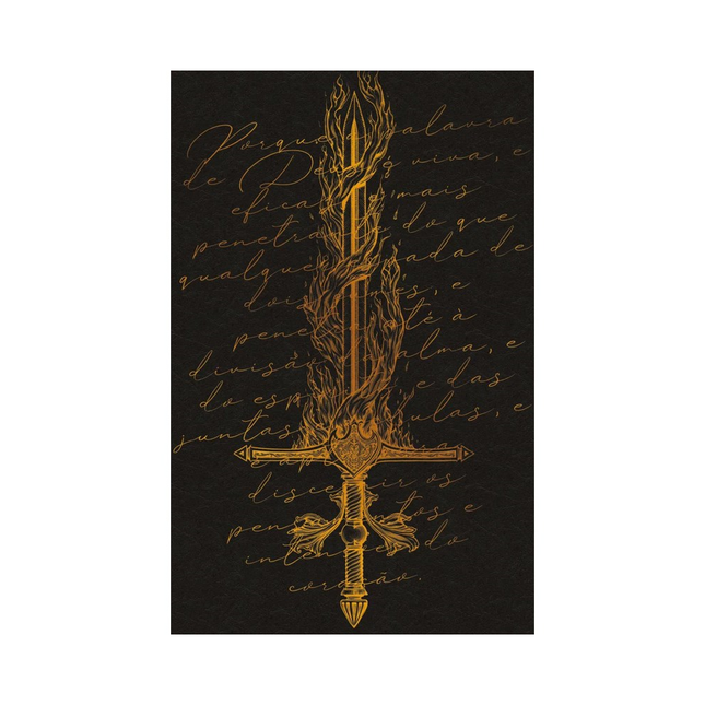 Bíblia Sagrada Espada de Fogo | ARC | Letra Normal | Capa Dura