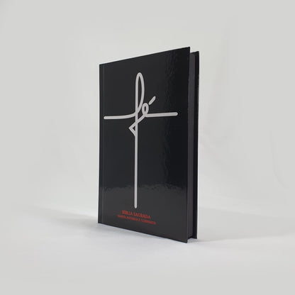 Bíblia Fé Preta | ARC | Letra Normal | Harpa e Corinhos | Capa Dura