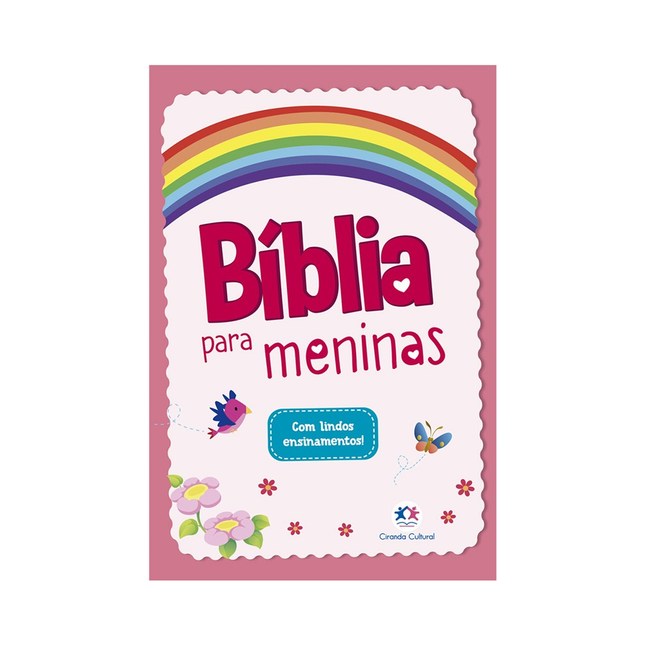 Biblia para meninas | Com lindos ensinamentos | Ciranda Cultural