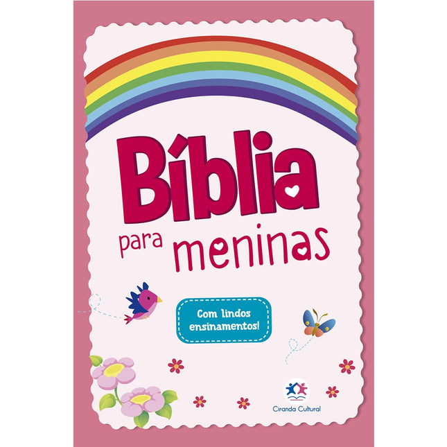 Biblia para meninas | Com lindos ensinamentos | Ciranda Cultural