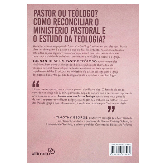 Tornando-se um Pastor Teólogo | Kevin J Vanhoozer  James K A Smith e Peter J Leithart