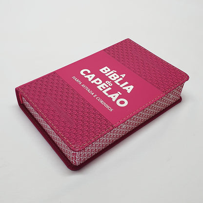 A Bíblia do Capelão | ARC | Letra Grande | Harpa Avivada | Capa Pink