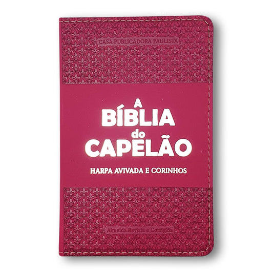 A Bíblia do Capelão | ARC | Letra Grande | Harpa Avivada | Capa Pink