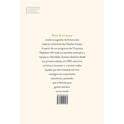 Pense e Enriqueça | Napoleon Hill