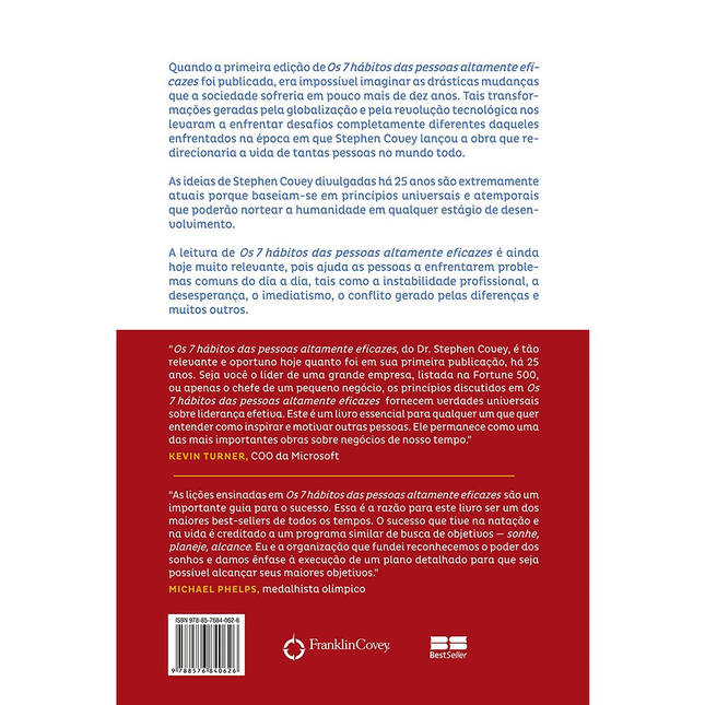 Os 7 Hábitos das Pessoas Altamente Eficazes | Stephen R Covey