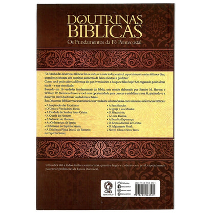 Doutrinas Bíblicas | Stanley M Horton e Willian W Menzies