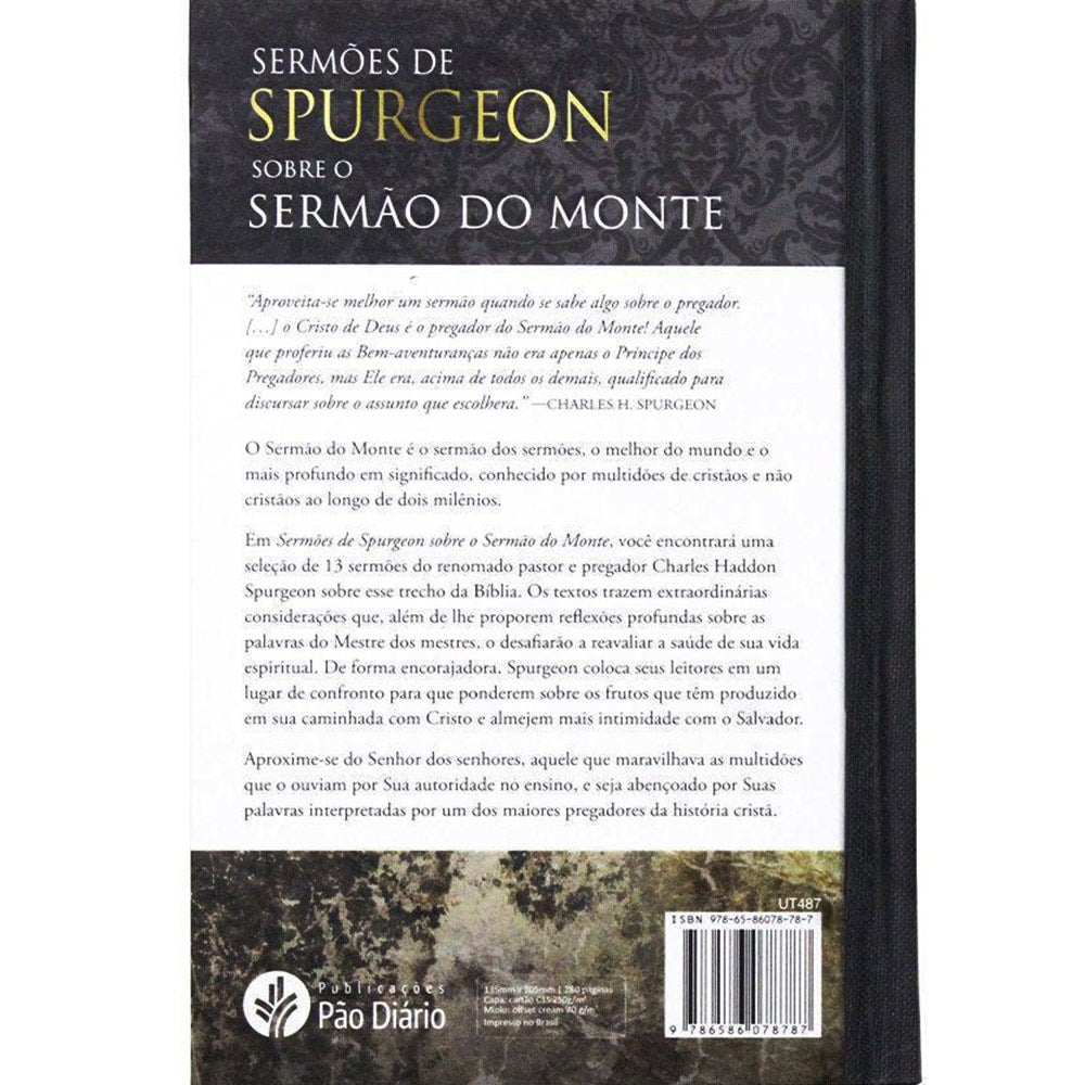 Sermões de Spurgeon Sobre o Sermão do Monte | C H Spurgeon