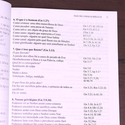 Mais Mil Esboços Bíblicos | De Gênesis a Apocalipse | 2ª Edição | Brochura
