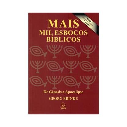 Mais Mil Esboços Bíblicos | De Gênesis a Apocalipse | 2ª Edição | Brochura