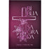 Bíblia Sagrada Cruz Floral | ACF | Letra Normal | Capa Dura