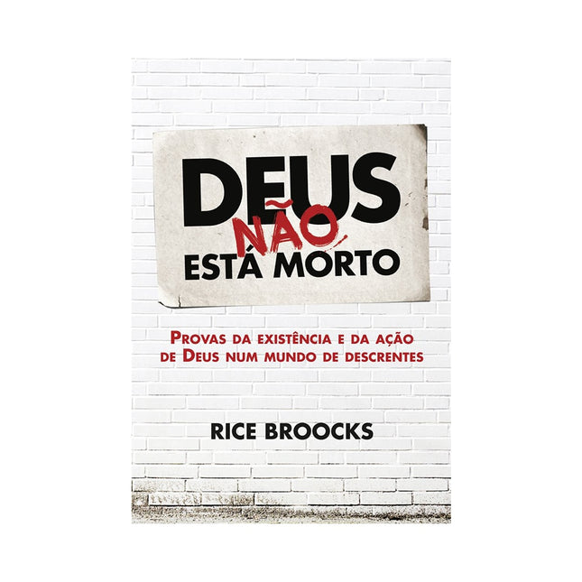 Box de Livros Deus Não Está Morto | Rice Broocks