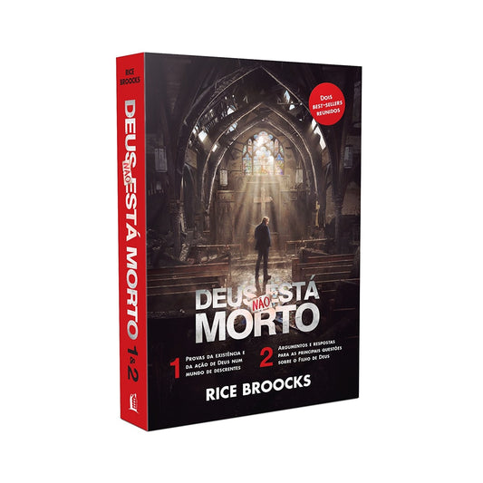 Box de Livros Deus Não Está Morto | Rice Broocks