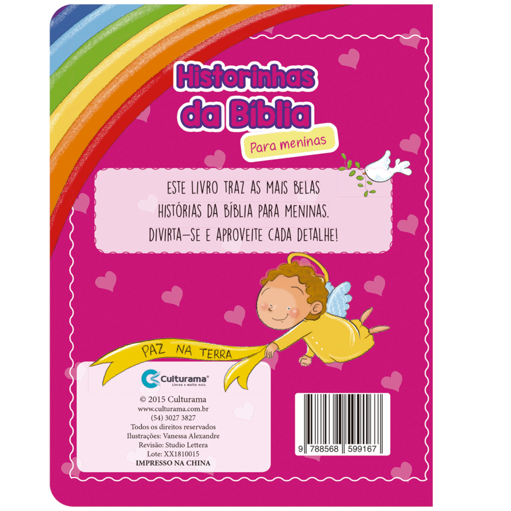 Historinhas da Bíblia para meninas | Culturama