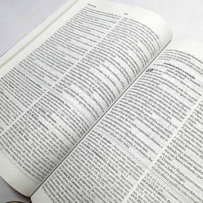 Bíblia de Estudo do Discípulo | JFA | Letra Média | Capa Luxo Preta